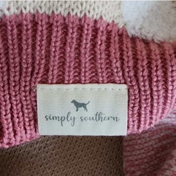 Simply Southern Mushroom Cardigan Sweater XL Oversized Plus Size - Picture 12 of 12